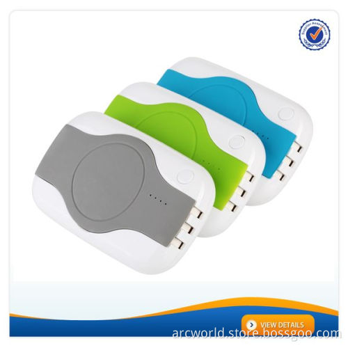 AWC817 5000mAh li-polymer battery built-in 3 different cables for power bank 5000mah